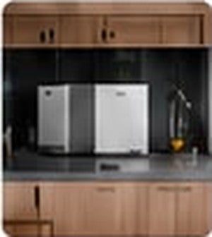 Circular units installed in a commercial kitchen